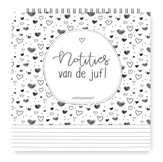 Winkeltje van Anne Weekplanner van de juf
