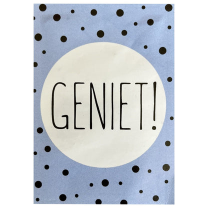 Sproetiz: Zakje bloemzaadjes - vergeet me nietjes - Geniet!