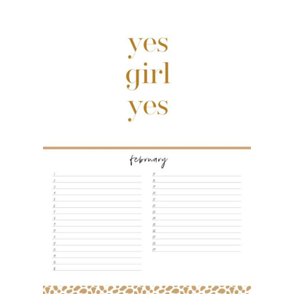Stationery & gift: Verjaardagskalender 'Awesome'