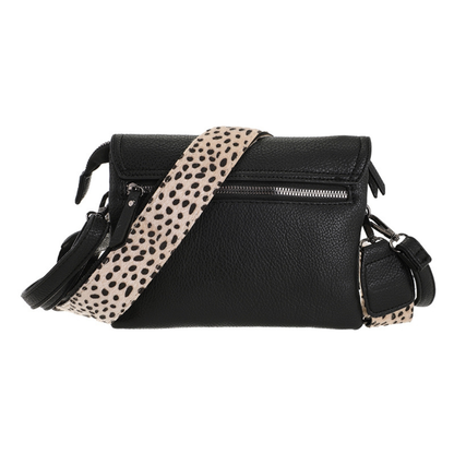 I'm dutch: Handtas - Black dot Weston schoudertasje