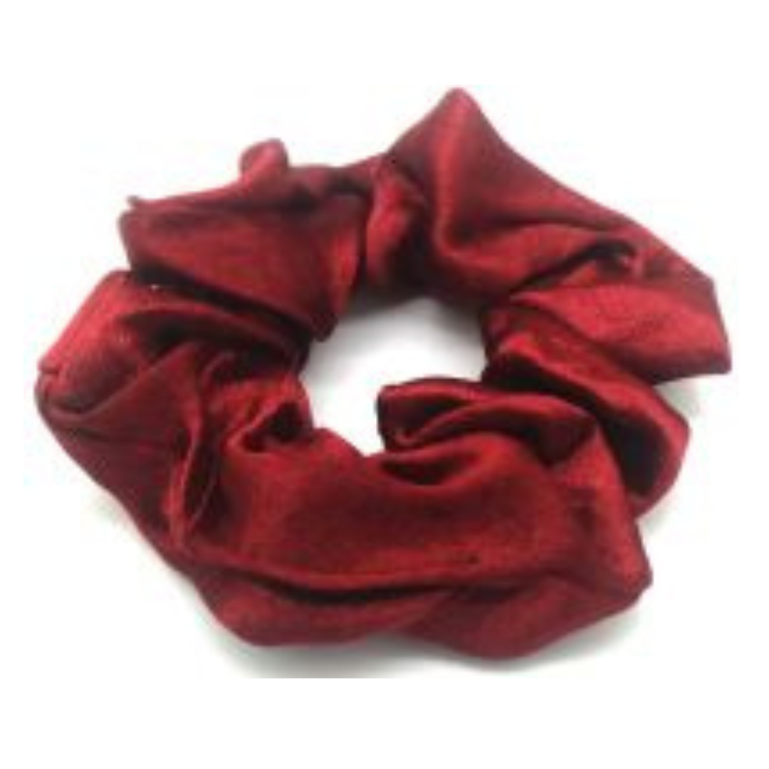 MH: Scrunchie - bordeaux