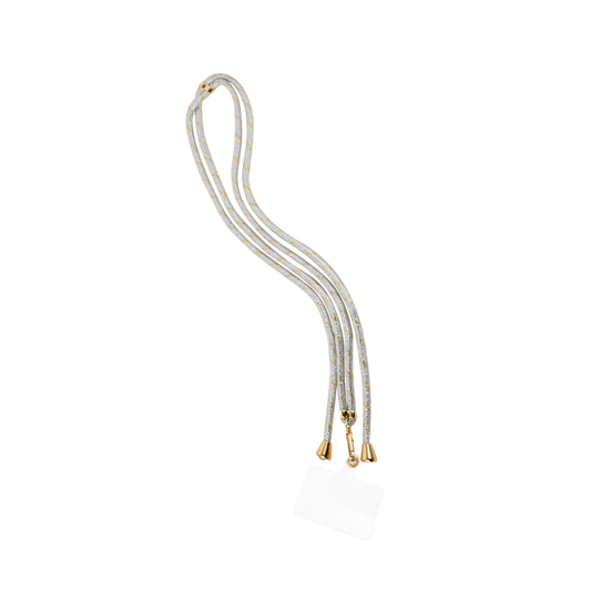 Yehwang: Telefoonsnoer - zilver/goud