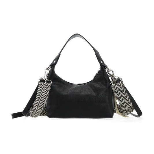 I'm dutch: Handtas - schoudertasje Quinn - black