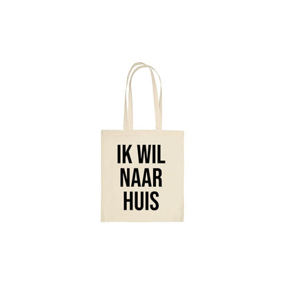 Karen François:  totebag - IK WIL NAAR HUIS