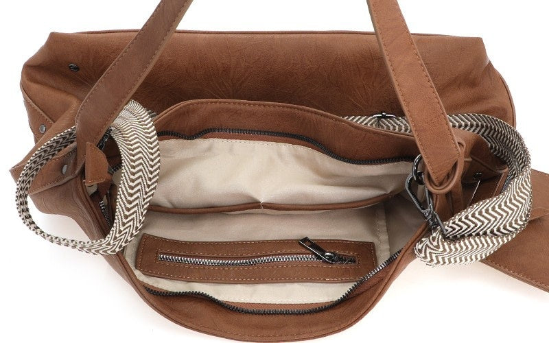 I'm dutch: handtas - damestas San Lorenzo - Camel