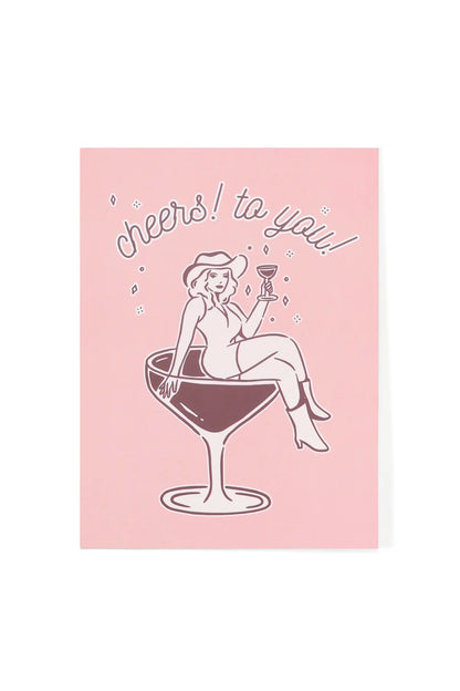 Wenskaart | Cheers to you!