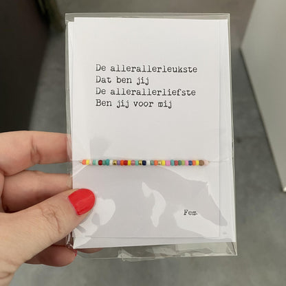 Papierpleziertjes - armbandplezier - allerleukste