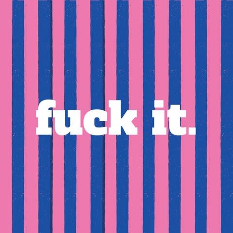 LE: tegeltje forex - fuck it.
