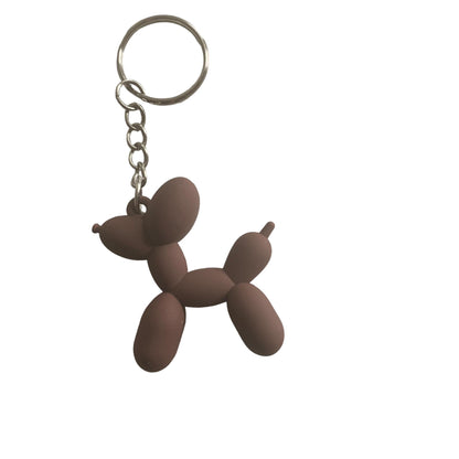 Sleutelhanger ballonhond rubber (1)