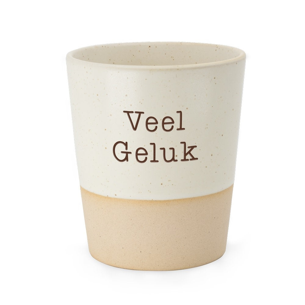 Miko: Mok keramiek - veel geluk