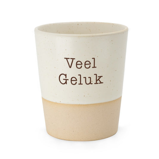 Miko: Mok keramiek - veel geluk