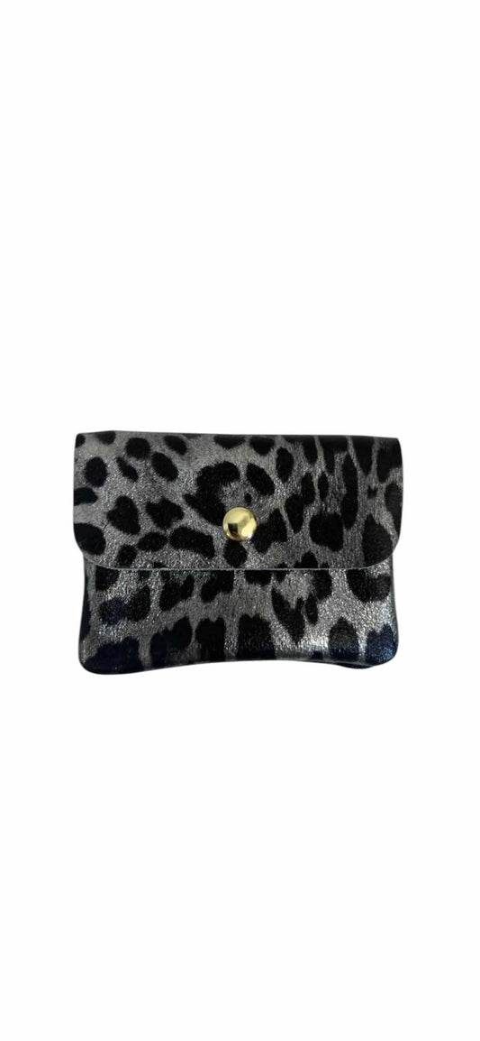 Wauw: Blush portemonnee klein leopard - zilver