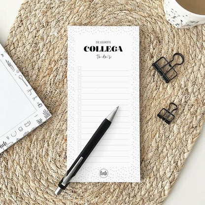 Liefz: Notitieblok | De leukste collega to do's