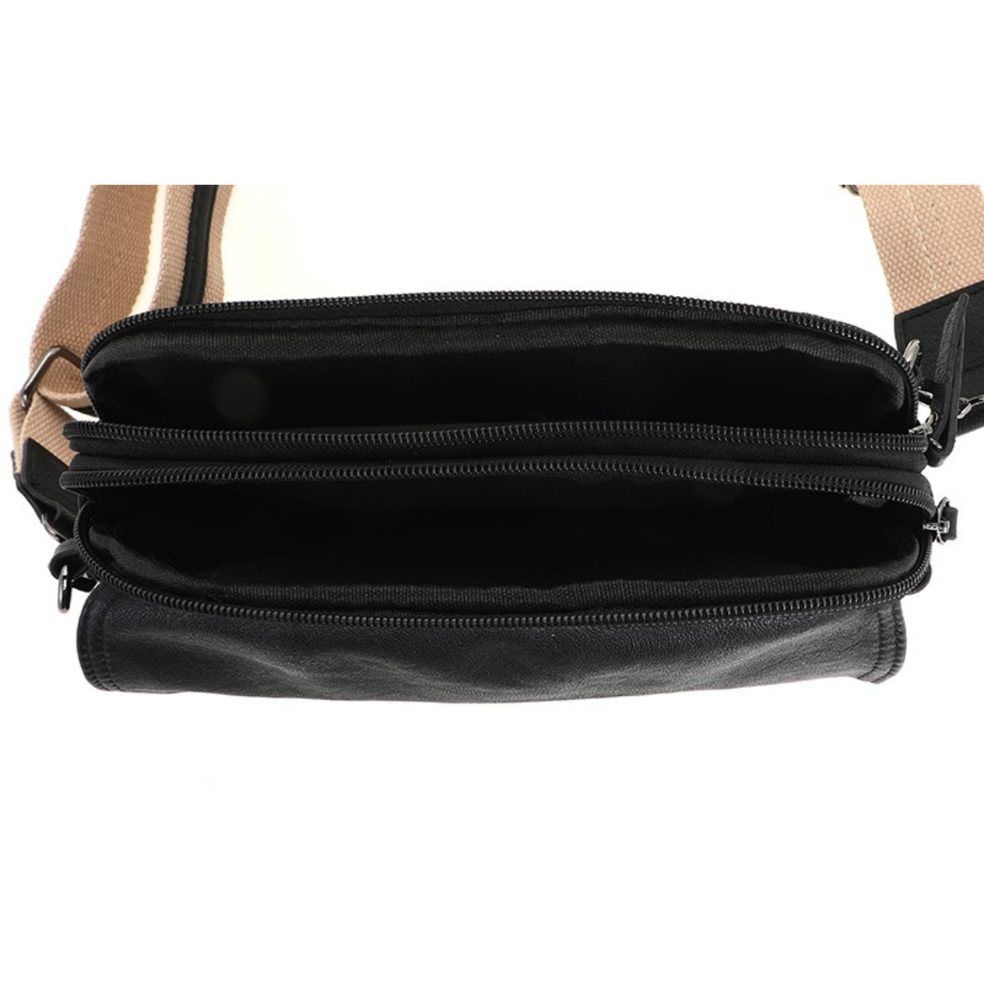 I'm dutch: Handtas - schoudertasje Madrid - Black