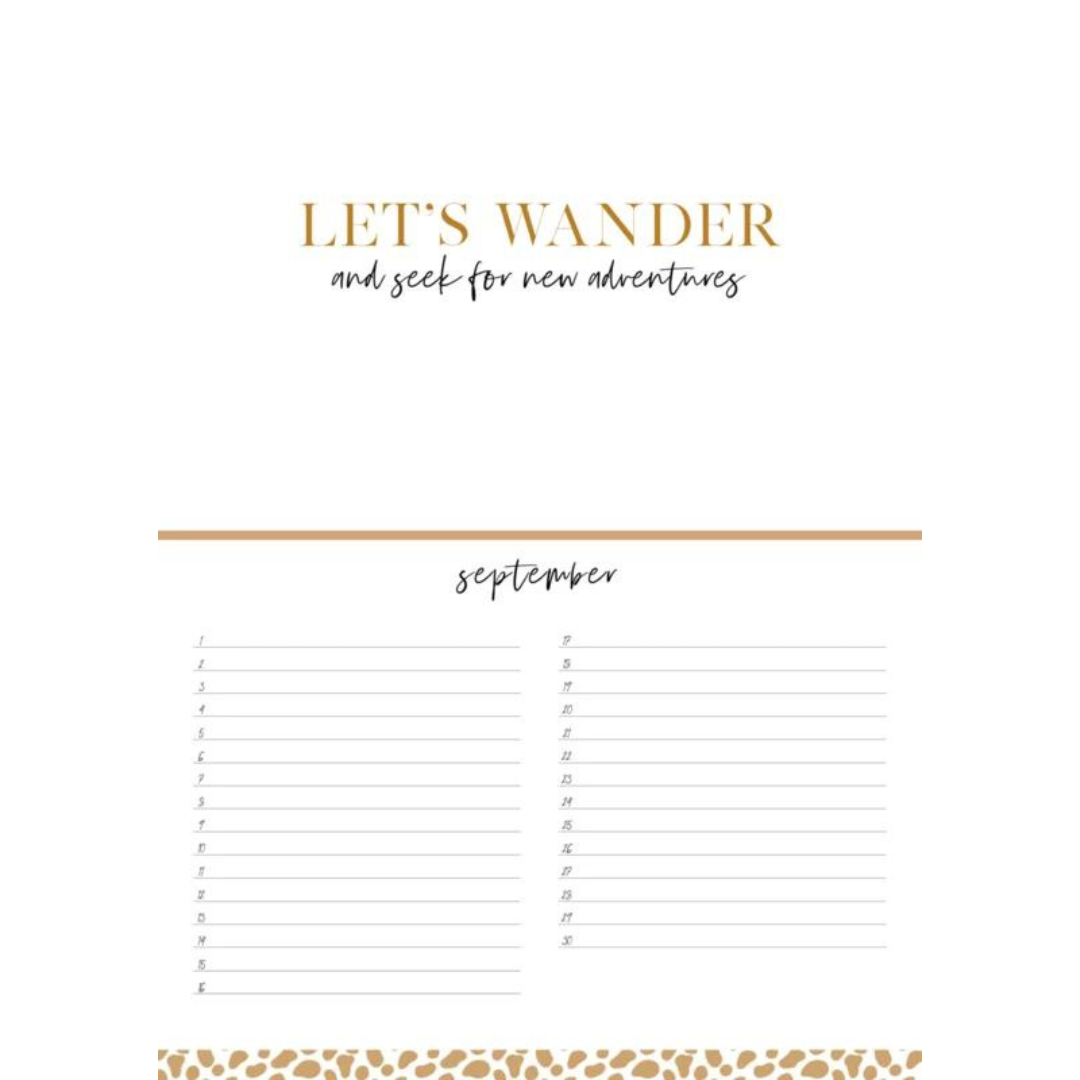 Stationery & gift: Verjaardagskalender 'Awesome'