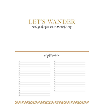 Stationery & gift: Verjaardagskalender 'Awesome'