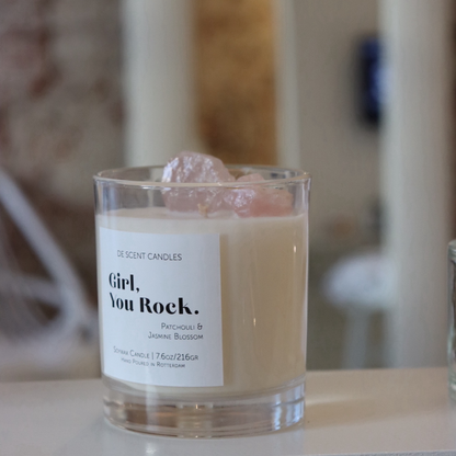 De Scent: Geurkaars - Girl, you rock
