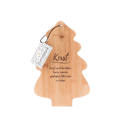 The big gifts: Serveerplank - Kerst