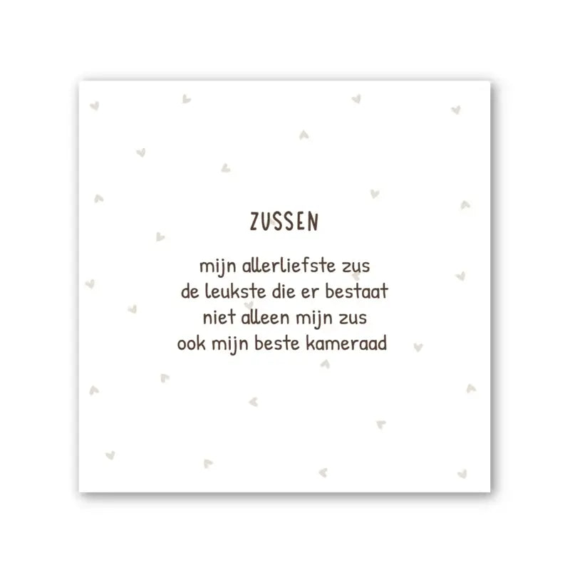 Winkeltje van Anne: Tegeltje op Forex | In geschenkverpakking | Zussen