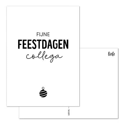 Liefz: Kerstkaart | Fijne feestdagen collega