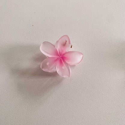 Haarclip - bloem - klein
