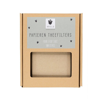 Arelo thee: Papieren Theefilter (per 25)