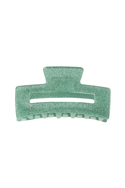 Yehwang: Haarclip glitter -  munt