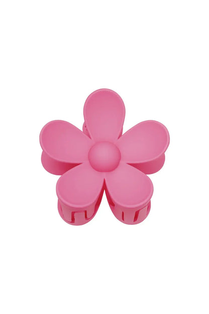 Yehwang: haarclip bloem - fuchsia