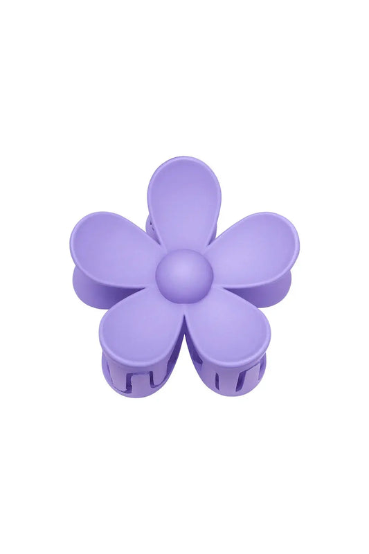 Yehwang: haarclip bloem - paars
