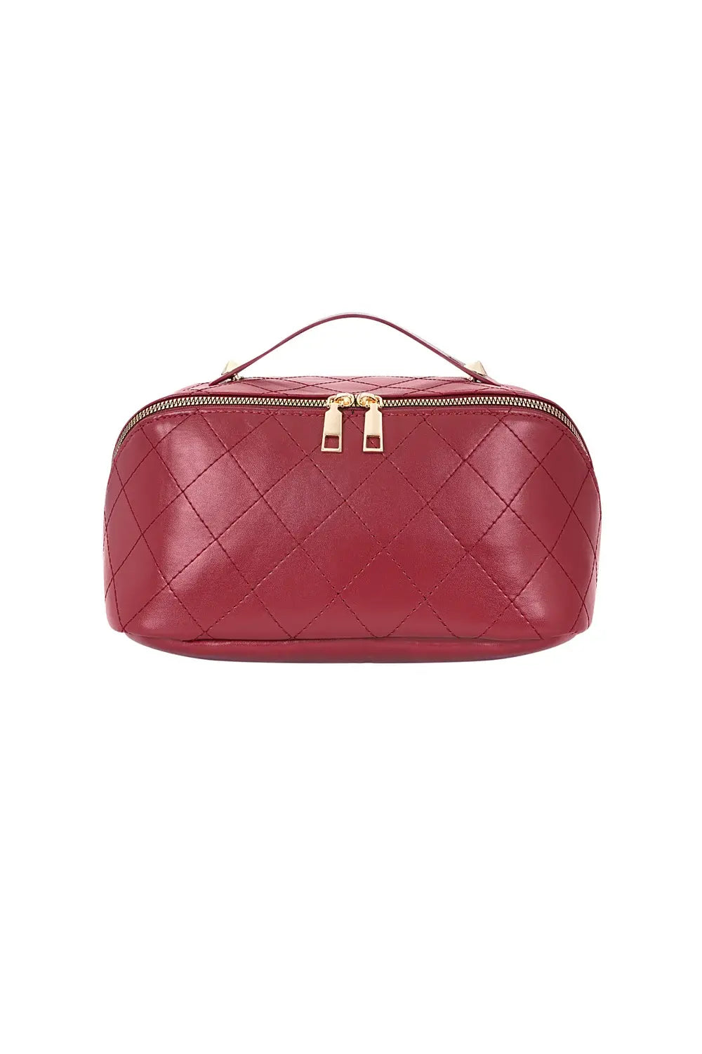 Yehwang: toilettas schuine rits - bordeaux