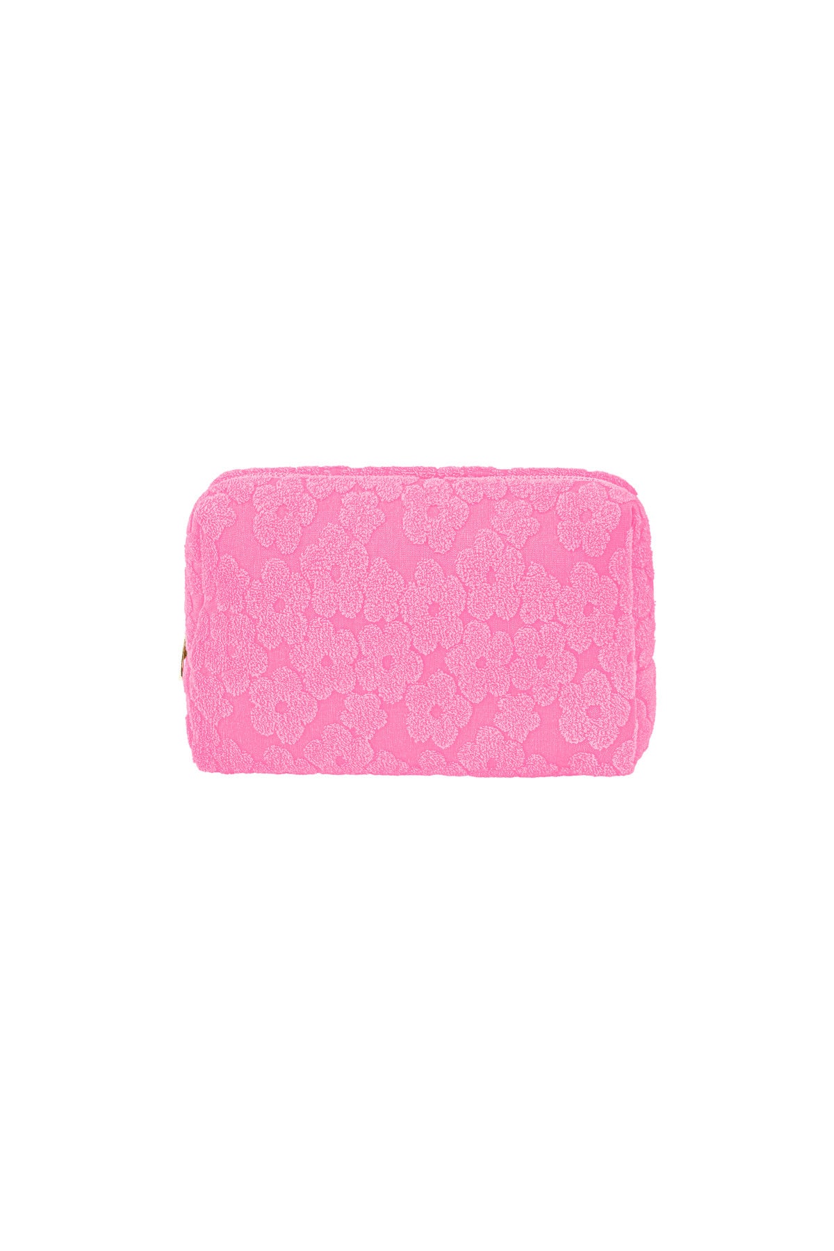 Yehwang: make-up tas bloemen - roze