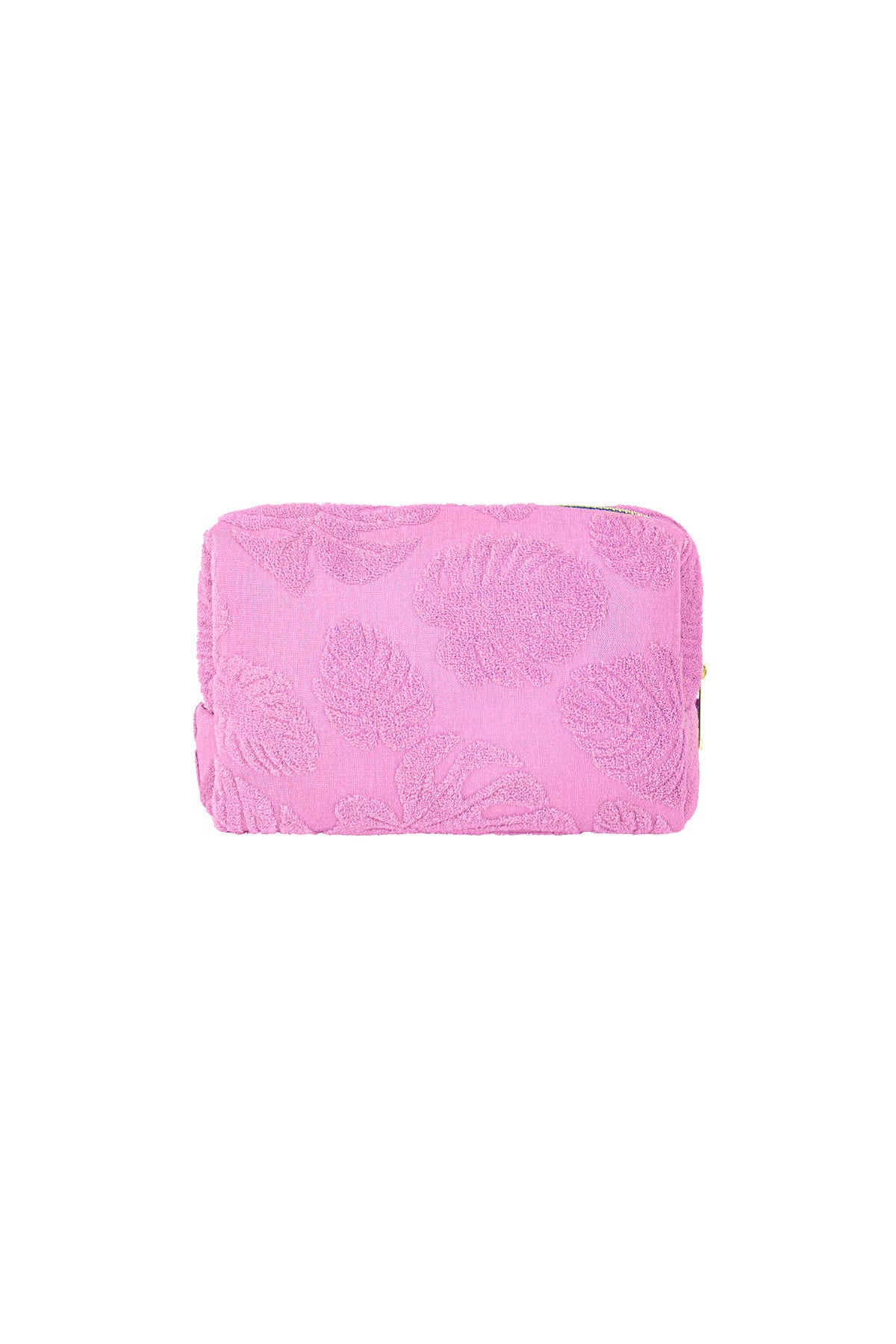 Yehwang: make-up tas bladeren - lila