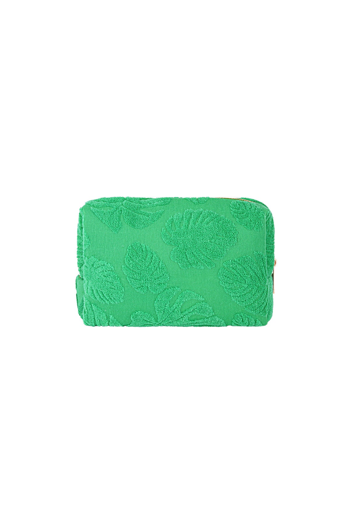 Yehwang: make-up tas bladeren - groen