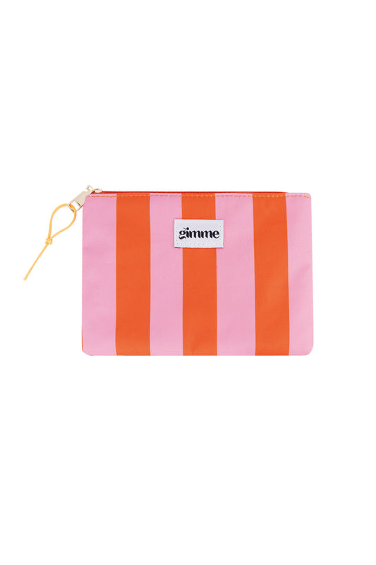 Yehwang: ritstas strepen - oranje en roze