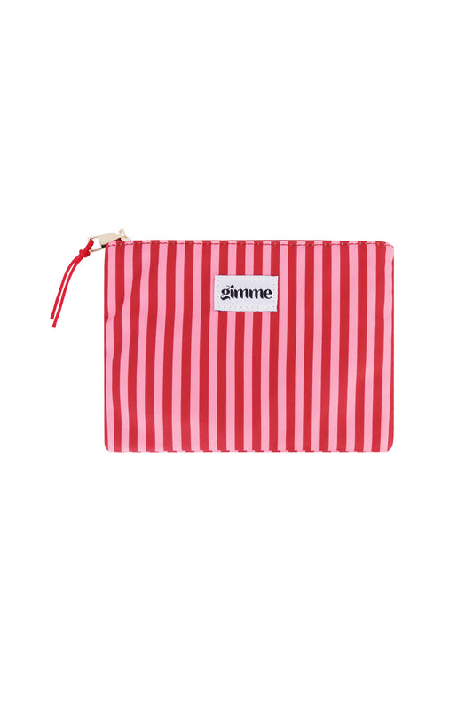 Yehwang: ritstas fijne strepen - rood en roze