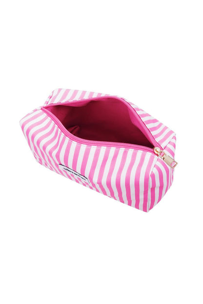 Yehwang: toilettas - fijne strepen roze