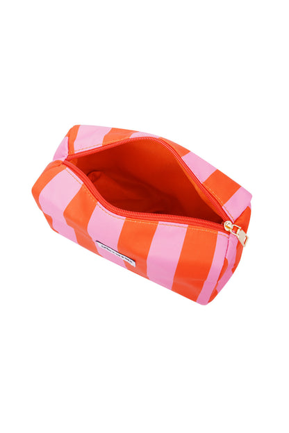 Yehwang: toilettas - strepen oranje en roze