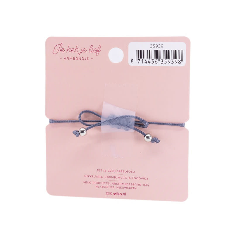 Miko: Hart armband - lieve mama