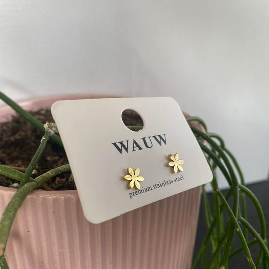 Wauw: oorbellen - bloemetjes