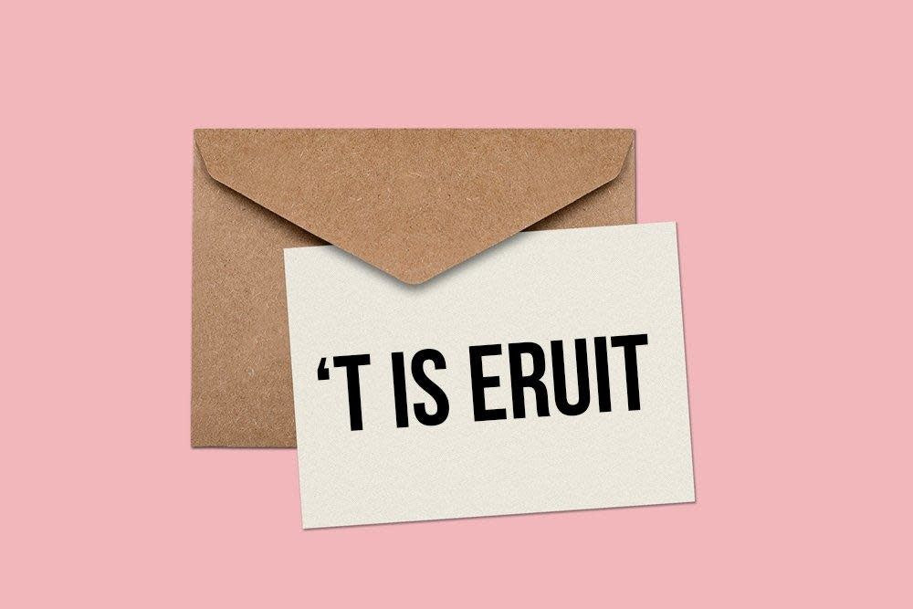 Karen François: Geboortekaartje - 'T IS ERUIT