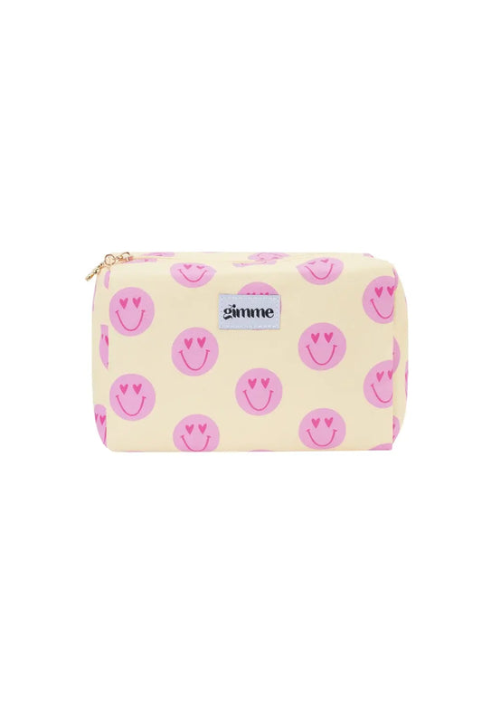 Yehwang: make-up tas/ toilettas smiley