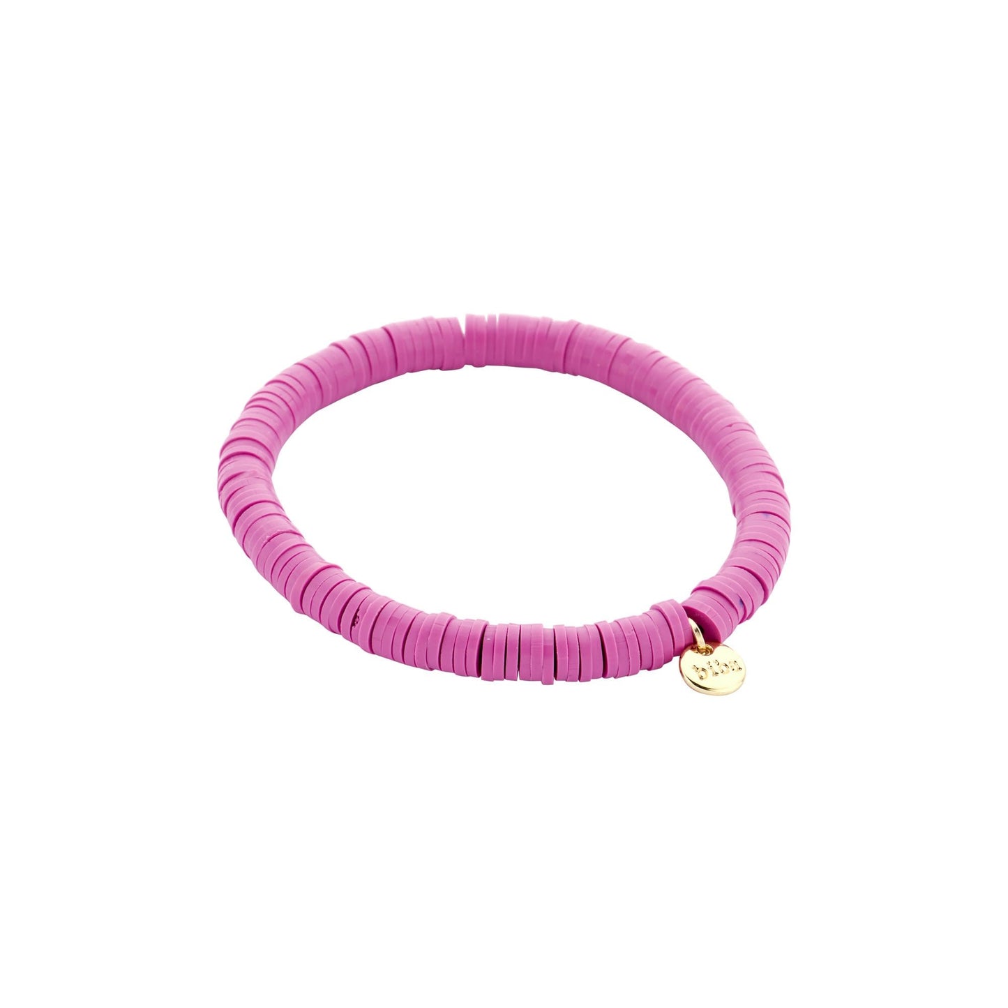 Biba: armbandje clay - paars