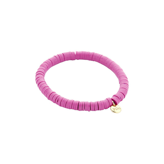 Biba: armbandje clay - paars