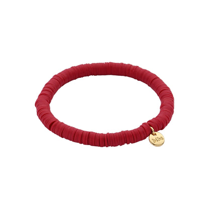 Biba: armbandje klei - framboos