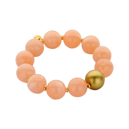 Biba: armband drops of color - roze