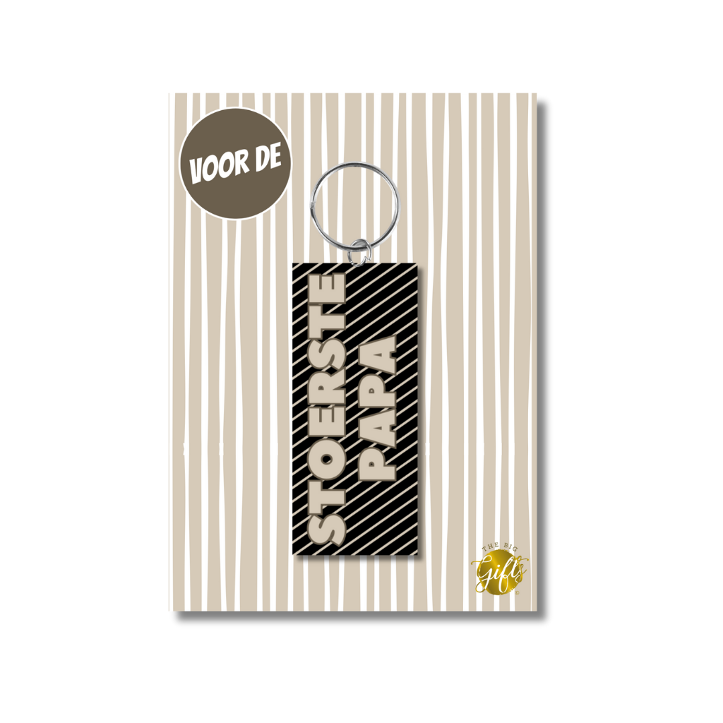 The Big Gifts: sleutelhanger - Papa