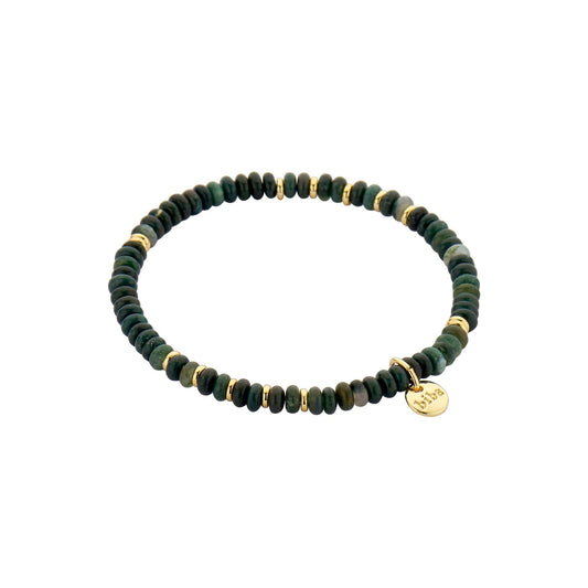Biba: armbandje gekleurde pareltjes 01
