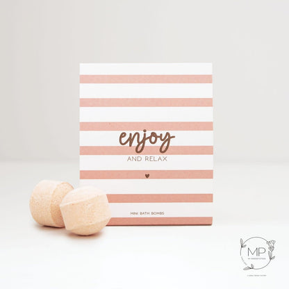 My paperstation: Bath bombs mini Enjoy