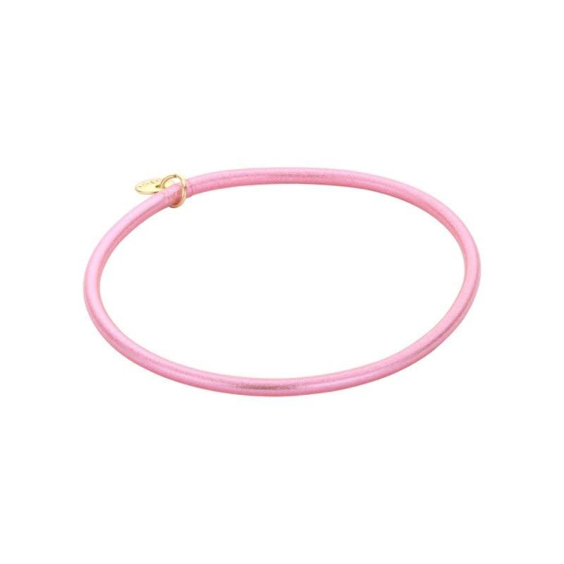 Biba: Armbandje kunststof - roze 05