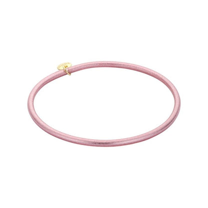 Biba: Armbandje kunststof - roze 04